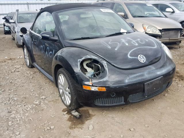 3VWRG31Y58M419119 - 2008 VOLKSWAGEN NEW BEETLE შავი ფოტო 1