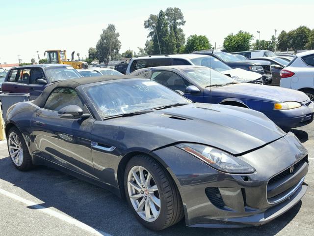 SAJWA6ET0H8K44226 - 2017 JAGUAR F-TYPE GRAY photo 1