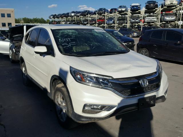 5J6RM4H77FL094285 - 2015 HONDA CR-V EXL WHITE photo 1