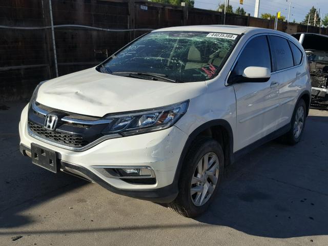 5J6RM4H77FL094285 - 2015 HONDA CR-V EXL WHITE photo 2