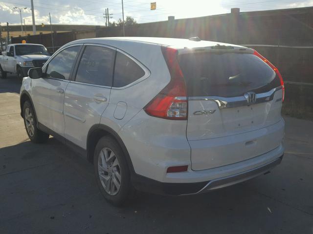 5J6RM4H77FL094285 - 2015 HONDA CR-V EXL WHITE photo 3