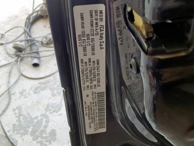 ZFBERFBT3F6A46469 - 2015 RAM PROMASTER 黑色 照片 10