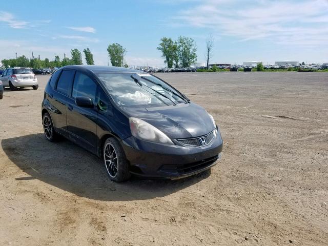 JHMGE87549S806150 - 2009 HONDA FIT LX BLACK photo 1