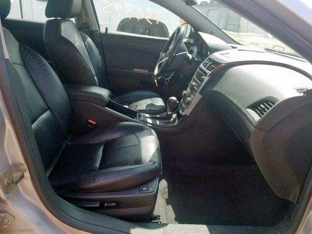 1G1ZG5E70CF105136 - 2012 CHEVROLET MALIBU LTZ ვერცხლისფერი ფოტო 5