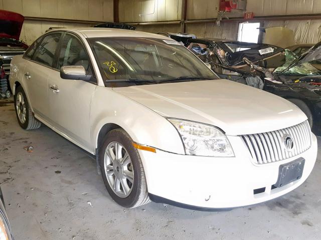 1MEHM42W09G631589 - 2009 MERCURY SABLE PREM WHITE photo 1