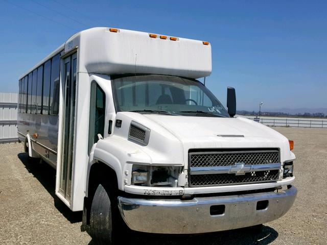 1GBE5V1G77F420916 - 2007 CHEVROLET C5500 C5V0 WHITE photo 1