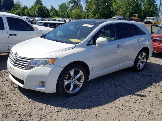 4T3BK3BB4BU046464 - 2011 TOYOTA VENZA WHITE photo 2