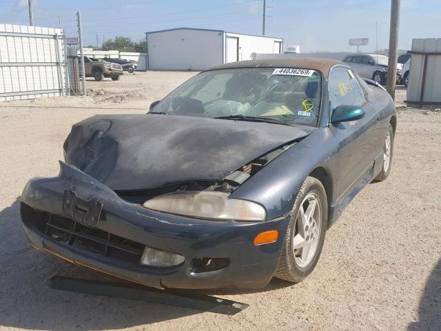 4A3AK44Y8SE002295 - 1995 MITSUBISHI ECLIPSE GS GREEN photo 2