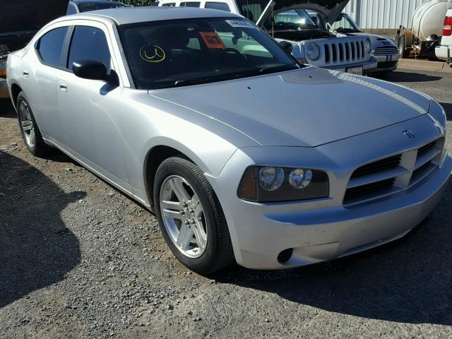 silver dodge charger