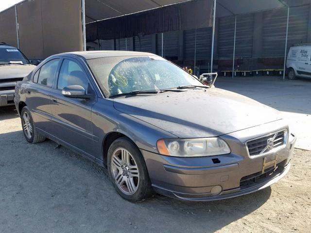 YV1RS592372610390 - 2007 VOLVO S60 2.5T GRAY photo 1