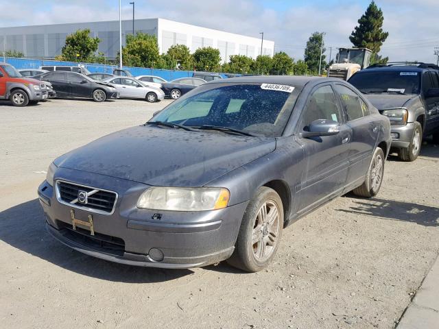 YV1RS592372610390 - 2007 VOLVO S60 2.5T GRAY photo 2