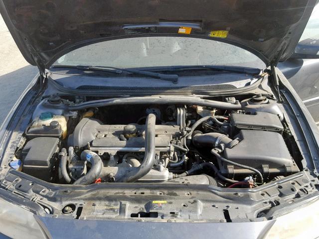 YV1RS592372610390 - 2007 VOLVO S60 2.5T GRAY photo 7