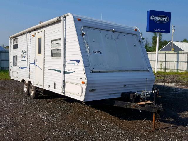 4YDT2492523201586 - 2002 KEYSTONE CABANA WHITE photo 1