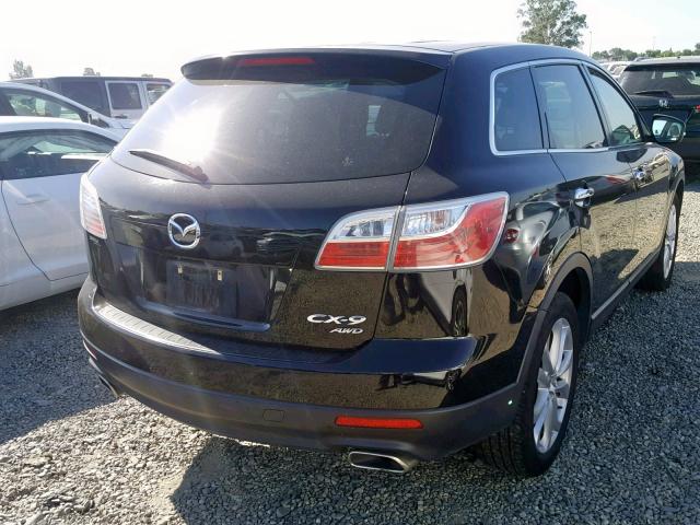 JM3TB3DV9C0358725 - 2012 MAZDA CX-9 BLACK photo 4