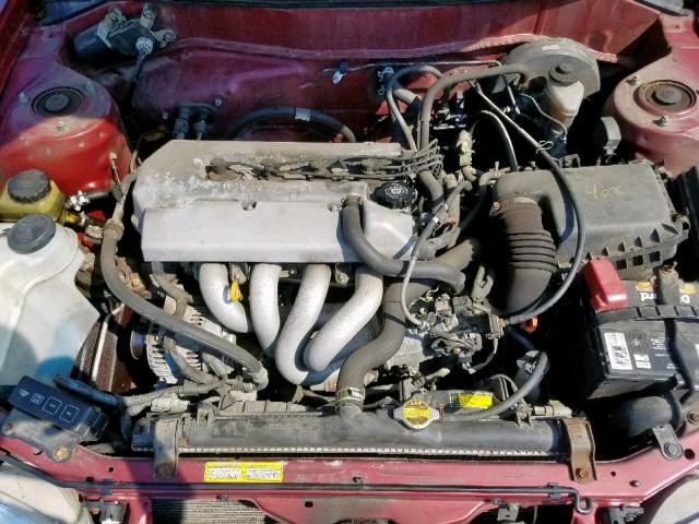 2T1BR12E3XC213781 - 1999 TOYOTA COROLLA VE RED photo 7