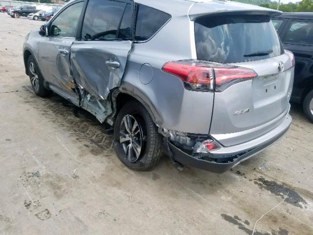 JTMRFREV9JJ236916 - 2018 TOYOTA RAV4 ADVEN SILVER photo 9