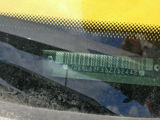 1G8AL52F53Z132448 - 2003 SATURN ION LEVEL WHITE photo 10