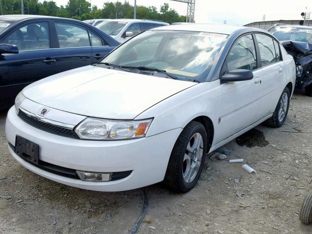 1G8AL52F53Z132448 - 2003 SATURN ION LEVEL WHITE photo 2