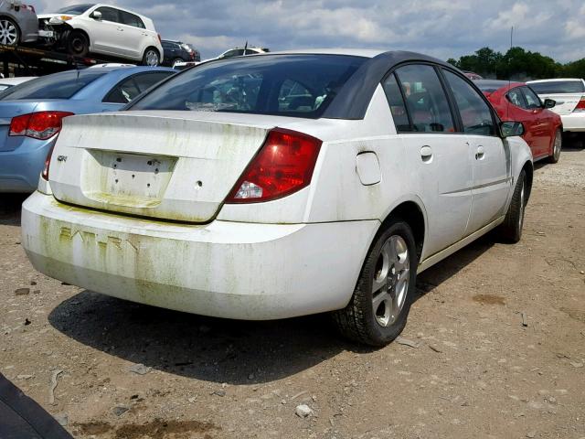 1G8AL52F53Z132448 - 2003 SATURN ION LEVEL WHITE photo 4