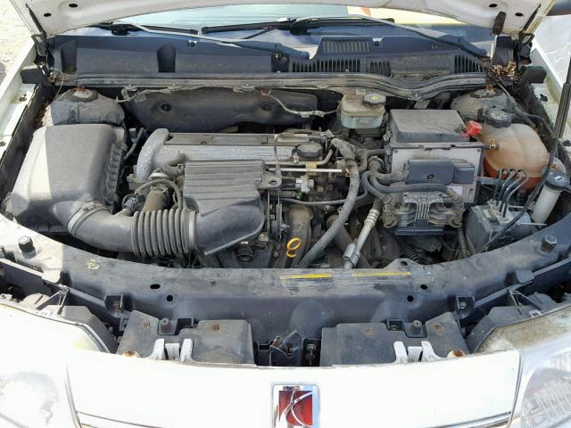 1G8AL52F53Z132448 - 2003 SATURN ION LEVEL WHITE photo 7