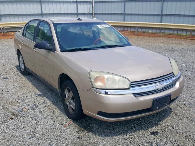 1G1ZT548X5F130778 - 2005 CHEVROLET MALIBU LS ოქროსფერი ფოტო 1