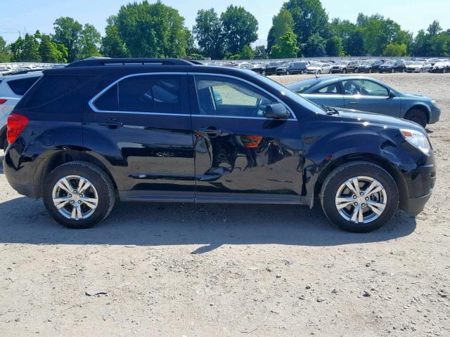 2GNALBEKXF1106400 - 2015 CHEVROLET EQUINOX LT BLACK photo 10