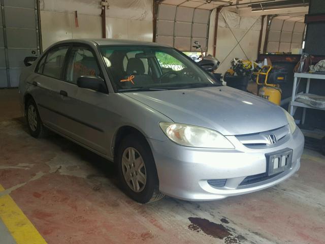 2HGES16394H614605 - 2004 HONDA CIVIC DX V SILVER photo 1