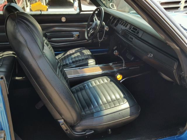 XP29G0G110068 - 1970 DODGE CHARGER BLUE photo 5