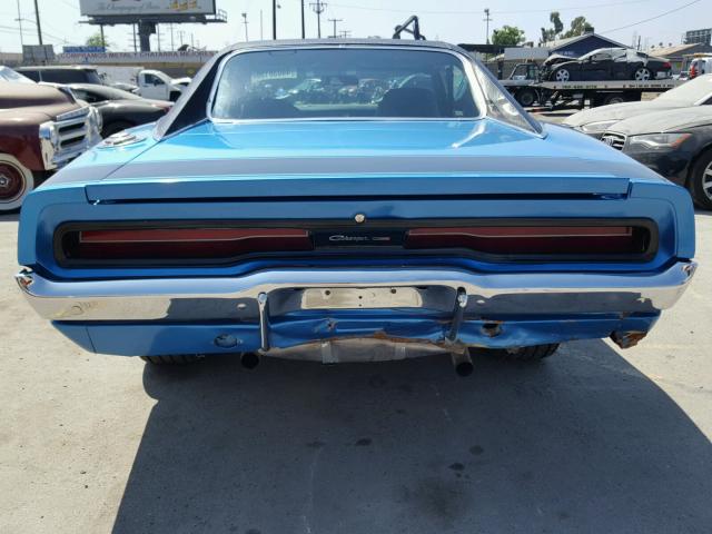 XP29G0G110068 - 1970 DODGE CHARGER BLUE photo 9
