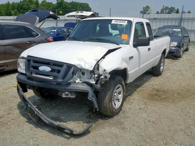 1FTYR14U36PA54064 - 2006 FORD RANGER SUP WHITE photo 2