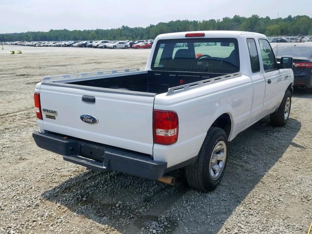 1FTYR14U36PA54064 - 2006 FORD RANGER SUP WHITE photo 4