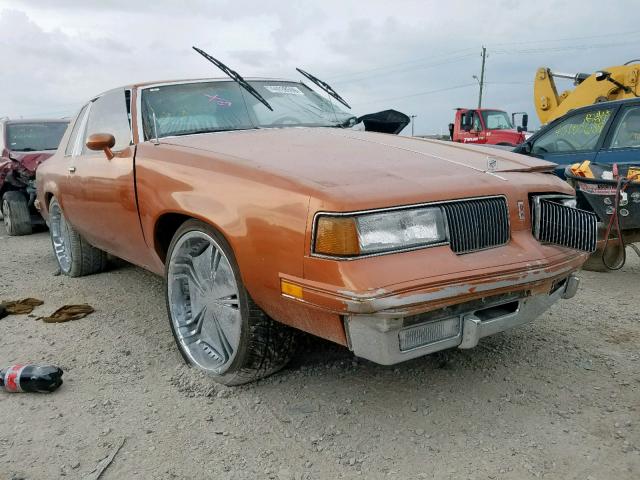 1G3GR11Y2HP307560 - 1987 OLDSMOBILE CUTLASS SU ORANGE photo 1