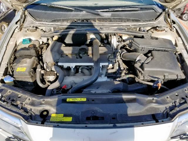 YV1TS59H741378128 - 2004 VOLVO S80 2.5T SILVER photo 7