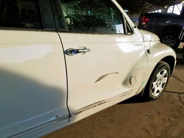 3A4FY58B86T301854 - 2006 CHRYSLER PT CRUISER WHITE photo 9