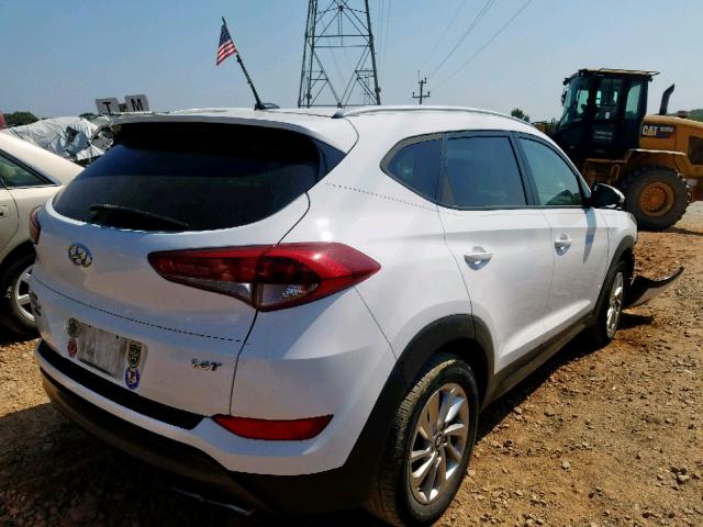 KM8J33A28GU021545 - 2016 HYUNDAI TUCSON LIM WHITE photo 4