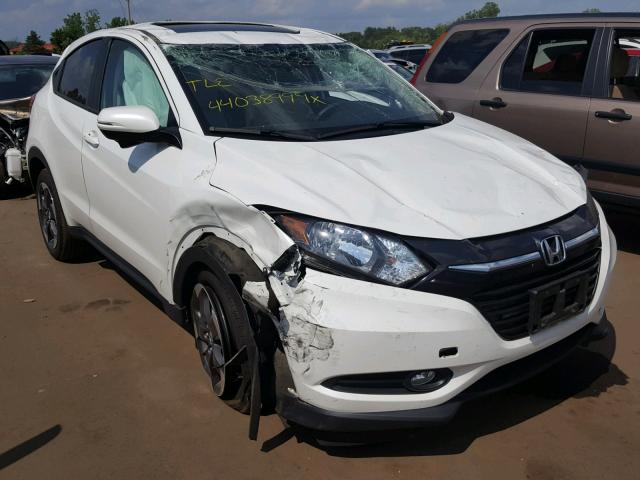 3CZRU6H52JM723968 - 2018 HONDA HR-V EX WHITE photo 1