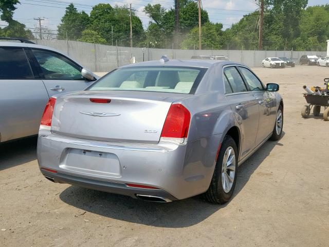 2C3CCAAG4FH819057 - 2015 CHRYSLER 300 LIMITE SILVER photo 4