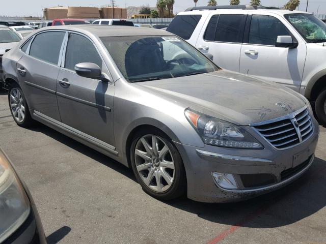 KMHGH4JFXBU034441 - 2011 HYUNDAI EQUUS SIGN GRAY photo 1