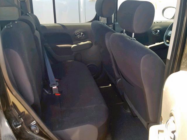 JN8AZ2KR5CT252285 - 2012 NISSAN CUBE BASE BLACK photo 6