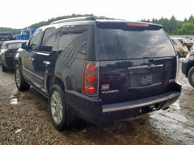 1GKS2EEF1BR355937 - 2011 GMC YUKON DENA BLACK photo 3