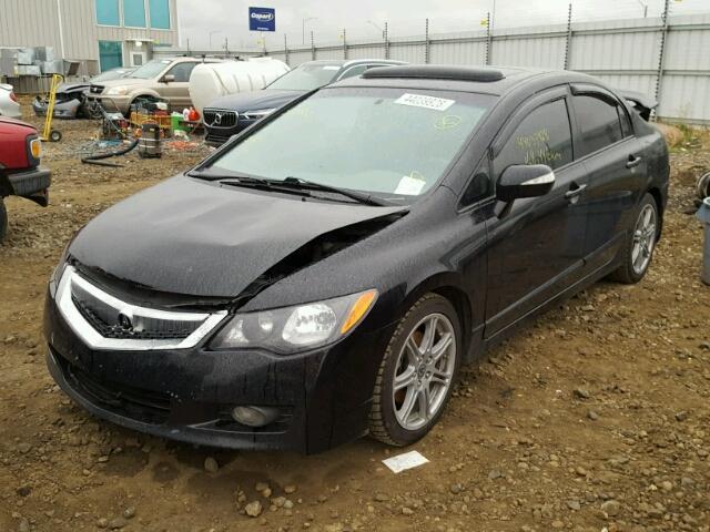 2HHFD55999H250085 - 2009 ACURA CSX TYPE-S BLACK photo 2