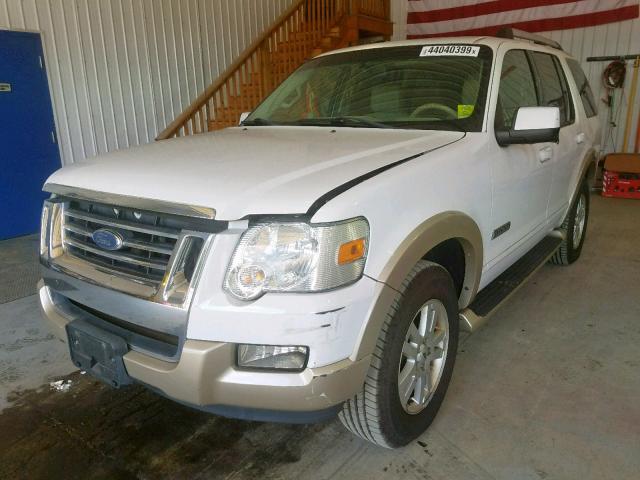 1FMEU74806UA48355 - 2006 FORD EXPLORER E WHITE photo 2