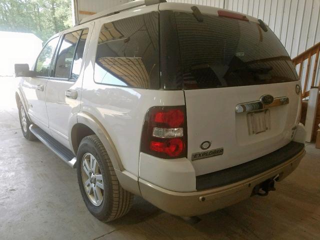 1FMEU74806UA48355 - 2006 FORD EXPLORER E WHITE photo 3