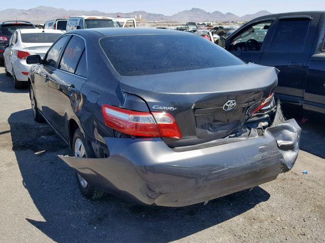 4T1BE46K47U144207 - 2007 TOYOTA CAMRY NEW SILVER photo 3