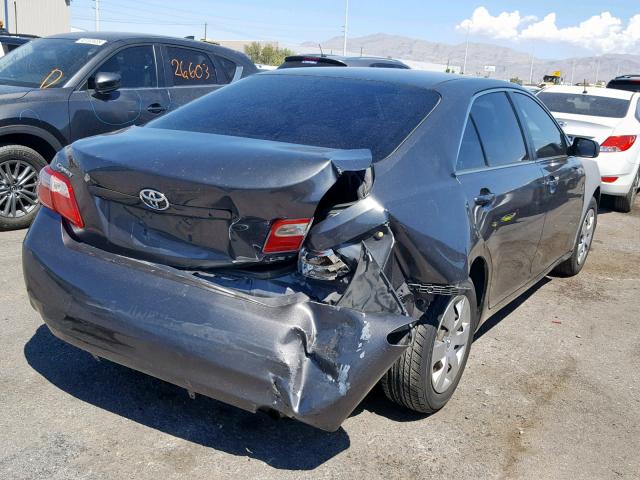 4T1BE46K47U144207 - 2007 TOYOTA CAMRY NEW SILVER photo 4