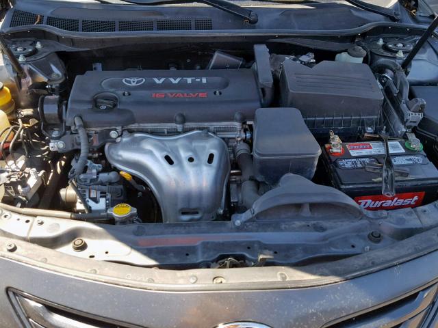 4T1BE46K47U144207 - 2007 TOYOTA CAMRY NEW SILVER photo 7