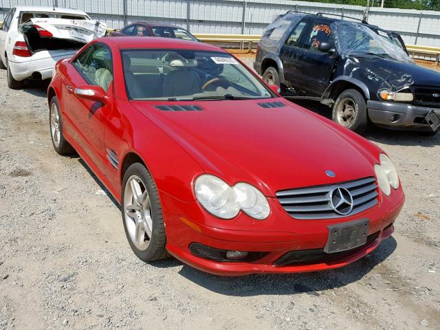 WDBSK75F56F113214 - 2006 MERCEDES-BENZ SL 500 RED photo 1