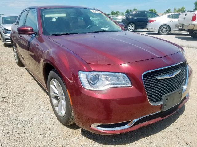 2C3CCAAG7JH320942 - 2018 CHRYSLER 300 TOURIN RED photo 1