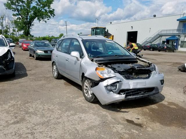 KNAHH8A61B7341444 - 2011 KIA RONDO SILVER photo 1