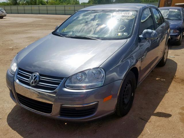 3VWPF71K65M634159 - 2005 VOLKSWAGEN NEW JETTA GRAY photo 2